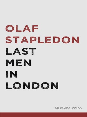 cover image of Last Men in London